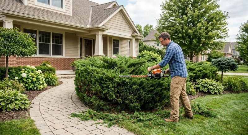 Boxwood Trimming in Rockwall, TX